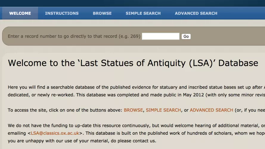 last statues of antiquity