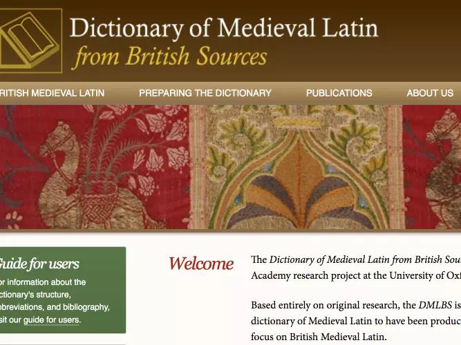 dictionary of medieval latin from british sources