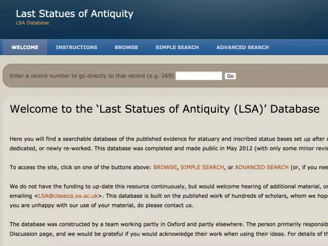 last statues of antiquity